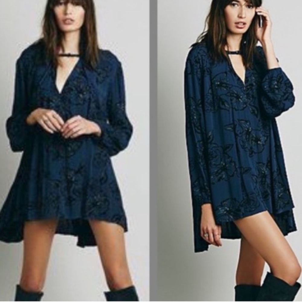 Free People - Swing tunic shirt blouse